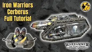 Warhammer: The Horus Heresy | Iron Warriors Cerberus  | Full Tutorial With Weathering 