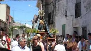 Procesión de  la Virgen de Fuenlabradilla.
