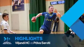 HIGHLIGHTS | Viljandi HC - P&otilde;lva Serviti | Round 13 | Estonian Champions League 2021/22