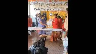 Calendar opening ceremony at Delhi Olympiad school.....2026