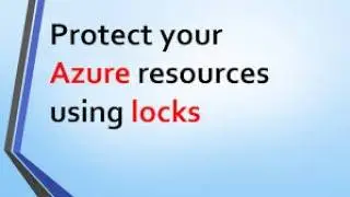 How to protect Resource in Azure with AzureLock