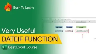 Date Dif function | Excel