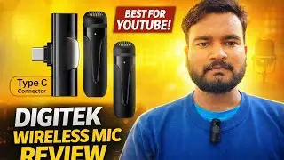 Best Wireless Mic For Youtube Videos | Only 1299 😱 Cheapest Wireless Mic !! 