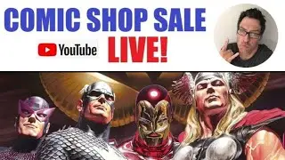 Friday Comics Shop Sale #237 - 8PM EST Comic Books Tees Cards Pokemon Toys Plush Collectibles Pops