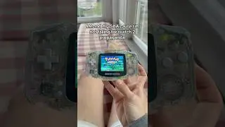 It&rsquo;s so peak😮&zwj;💨 #gameboy #retrogaming #pokemongameboy #aesthetic #retro #gaming #videogames #gba