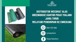 Jual Plastik UV Insecnet Paranet Gully Hidroponik Springklip Terpal Lakban UV Weedmat Selang Irigasi