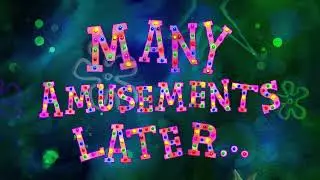 Many Amusements Later... | The Patrick Star Show Time Card #21