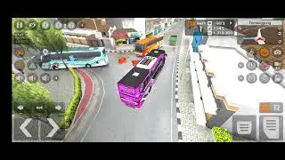 Aku main game bussid pke mod Tungga Jaya black pink, ada dikit problem di aku nya