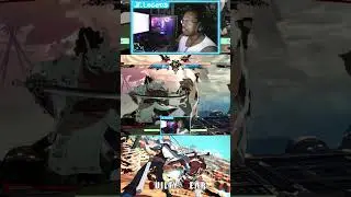 Baiken VS 6P  #jflegend #shorts #guiltygear #ggstrive #guiltygearstrive