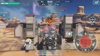 War Robots Exterminio Nivel 5-2 Mapa Canyon Armas Explosivas