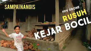Drone kejar bocah