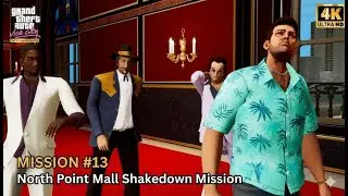 North Point Mall Shakedown Mission - GTA Vice City | Definitive Edition (4K 60FPS)