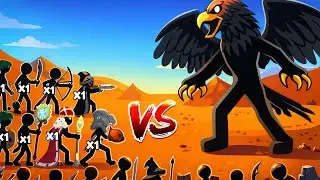 ULTIMATE BATTLE of GRIFFON vs FINAL BOSS, Mode x9999 ARMY | Stick War Legacy Mod | inkorovic