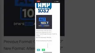 Amp 103.7 Becomes Alt 103.7 (KVIL)