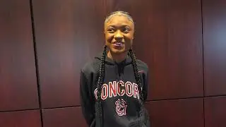 Woodrow Wilson senior Donya Burton discusses her career and signing with Concord University today