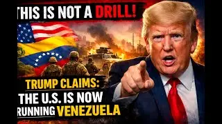 This Is Not a Drill: Trump Claims the U.S. Is Now Running Venezuela
