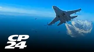 Pentagon releases video of Russian jet intercepting U.S. drone