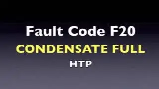 F20 Fault Code