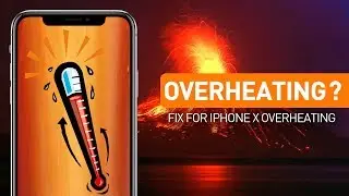 The Real Fix for iPhone X Overheating Issue - Physical Cooling Down (4K Video)
