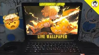 How to Set 4K Live Wallpaper on Government Laptop | Live Wallpaper for PC | AK Tech Tamil