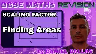 GCSE MATHs Using scale factor to find area of 2D shape | Similar Shapes areas | Scale Factor area