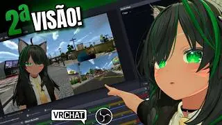 Como ter uma 2ª visão na live de VRChat usando o Spout2 (OBS Plugin Tutorial)
