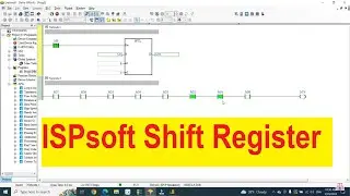 Delta plc ISPsoft shift register #plc #programming