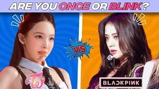 TWICE vs BLACKPINK: Are You ONCE or BLINK? 🖤🍭 | KPOP QUIZ GAME