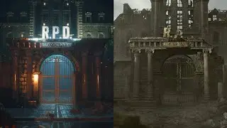 Resident Evil 2 VS Resident Evil 9 Requiem R.P.D. Comparison after Thermobaric explosion [4K]