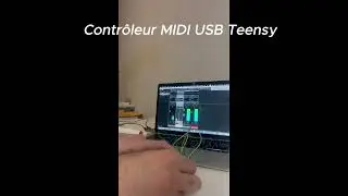 Contr&ocirc;leur MIDI USB avec Teensy