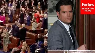 JUST IN: Matt Gaetz Gets Applauded For Last-Minute Move In Speaker Vote