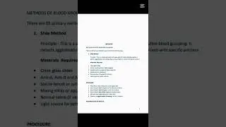##NEB ##Class 12th #Biology Report #Determination of Human Blood Group ##Educational video##Clz#