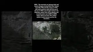 WW1 - The Forgotten Mountain War in the Alps