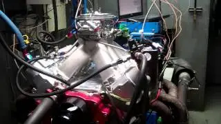 Mast Motorsports Carbureted LS7 427 Engine Dyno - 726 HP!