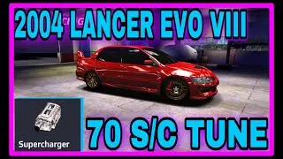 RUSH RACING 2. (( 2004 LANCER EVOLUTION VIII )) 70 TUNE. (( SUPERCHARGED ))