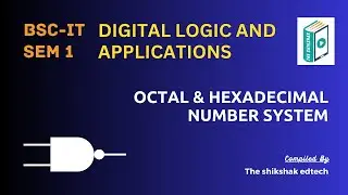 Octal & Hexadecimal Number System #bscit #bsccs