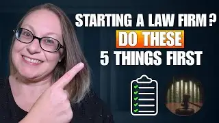 Starting a Law Firm? Do These 5 Things BEFORE You Quit Your Job