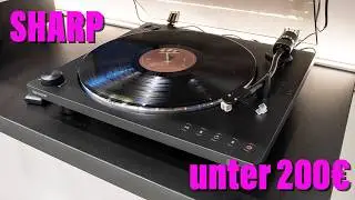 SHARP record player RP-TT100: Entry-level vinyl player for under 200 euros!