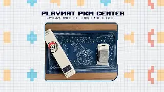 Playmat Pokémon Center Rayquaza Among the Stars Playmat + Sleeves