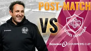 Ali Hepher - Post-Match Reaction - Castres (A)