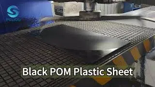 Machining Black POM Plastic Sheet