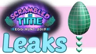 2019 ROBLOX Egg Hunt LEAKS part 1