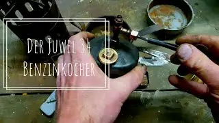 JUWEL 34 Benzin Sportkocher  Nostalgie Pur, Classic Bushcraft