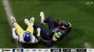 My madden prediction for the nfc championship game seahawks vs rams 