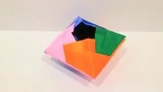 Origami polyhderon