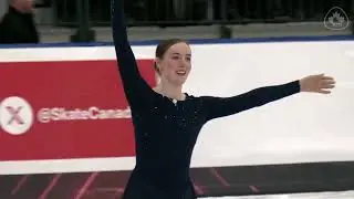Katherine Medland Spence - 2025 Canadian National Figure Skating Championships Free Skate FS