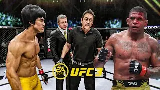 Брюс Ли против Гилберта Бернса EA Sports UFC 3 Бойцовский клуб Брюса Ли 🔥🐲