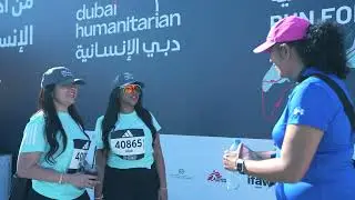Highlights from Dubai Humanitarian's presence at The Dubai Marathon 2025