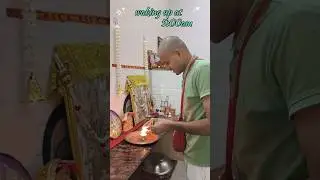 Day365/94waking up at ब्रह्ममुहूर्त🪔 #explore #viral #ytshorts #minivlog #hindu #morning #subscribe