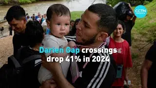 Darien gap crossing drop by 41% in 2024